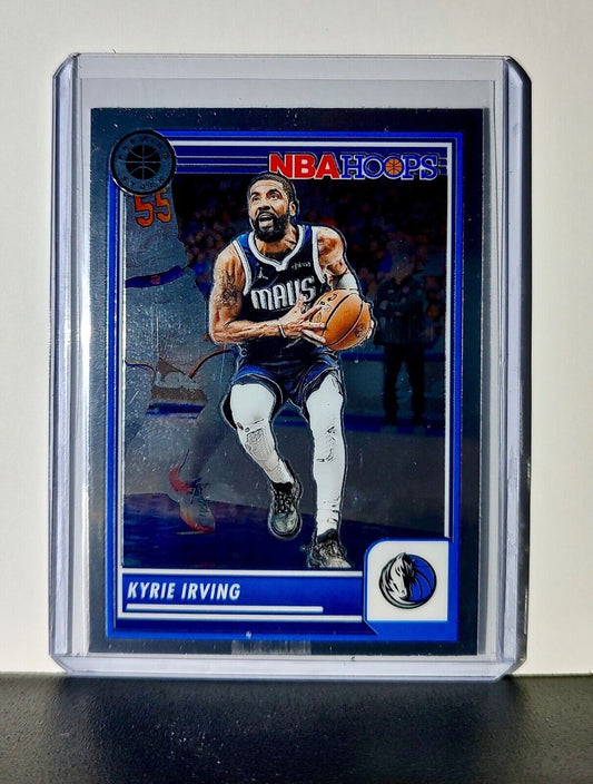 Kyrie Irving 2023-24 Panini Premium Stock NBA Hoops #256 Card Dallas Mavericks