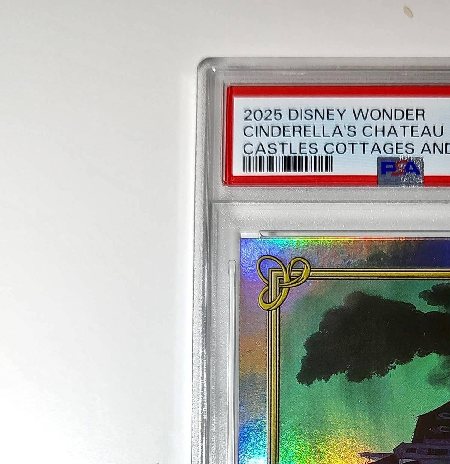 Cinderella's Chateau 2025 Topps Disney #C-3 Card Cinderella PSA 9
