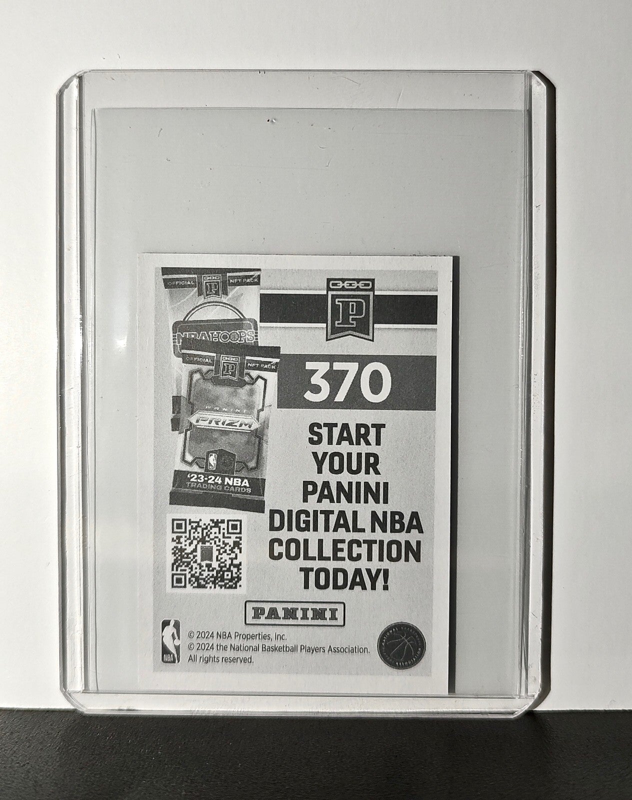 LeBron James 2024-25 Panini NBA #370 Foil Sticker Card Los Angeles Lakers