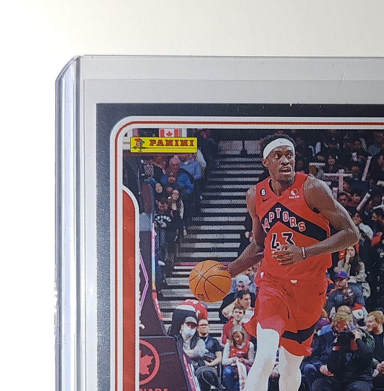 Pascal Siakam 2023-24 Panini NBA Sticker Foil Card #19 Toronto Raptors
