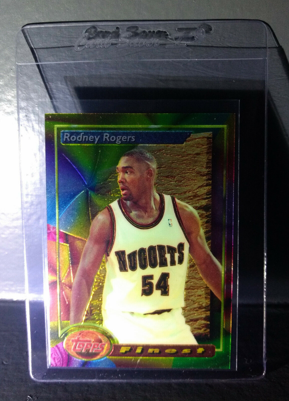 1993-94 Topps Finest Rodney Rogers #131 Rookie Basketball Card