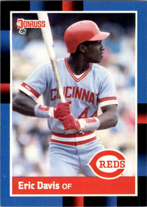 1988 Eric Davis Donruss Baseball Card #369