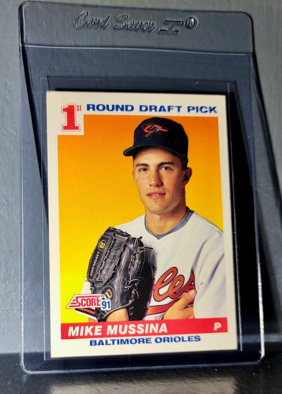 1991 Mike Mussina Score Baseball Card #383