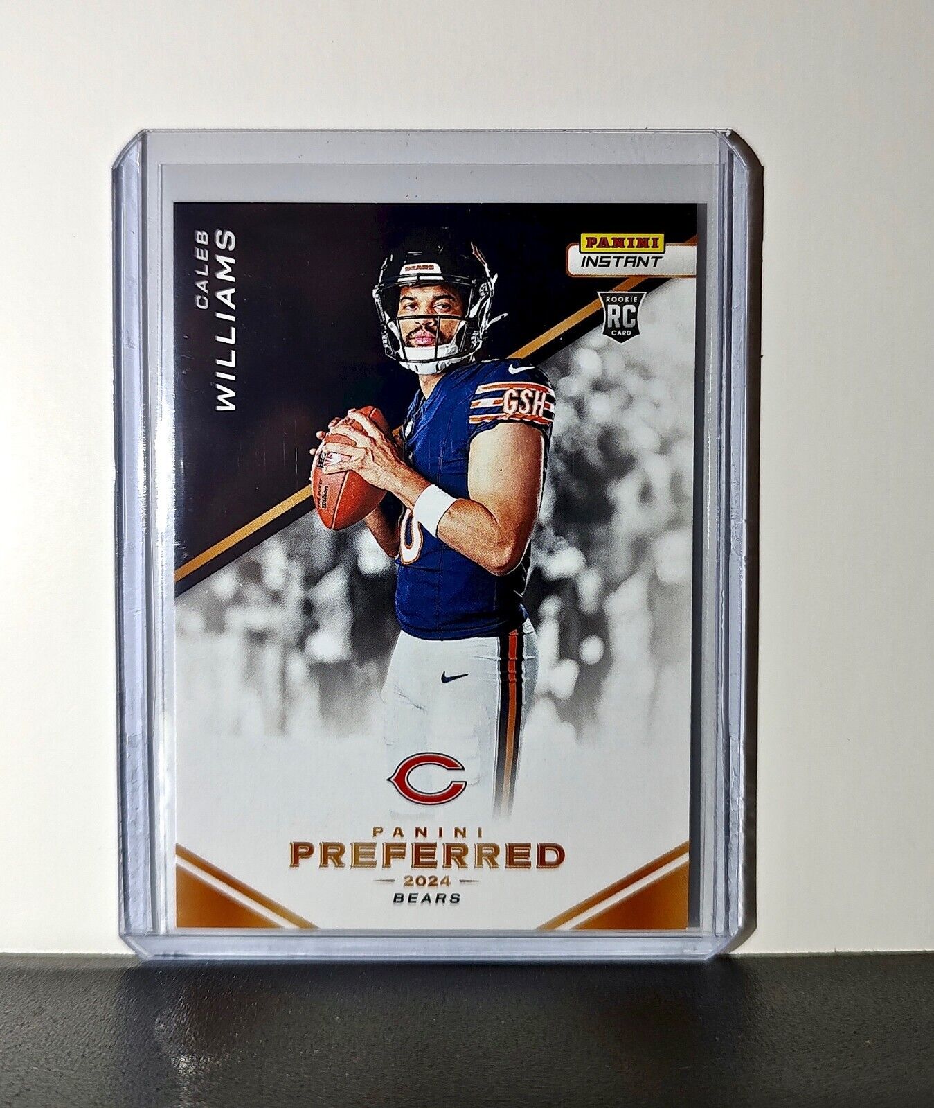 Caleb Williams 2024 Panini Preferred NFL #29 Rookie Card Chicago Bears 1/335