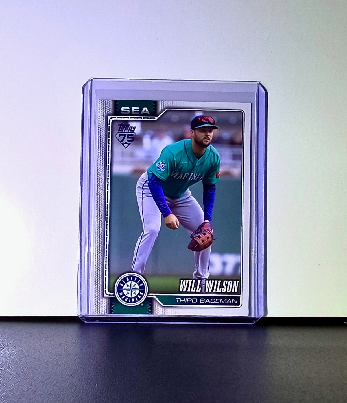 Will Wilson 2026 Topps Update MLB #US116 Card Seattle Mariners