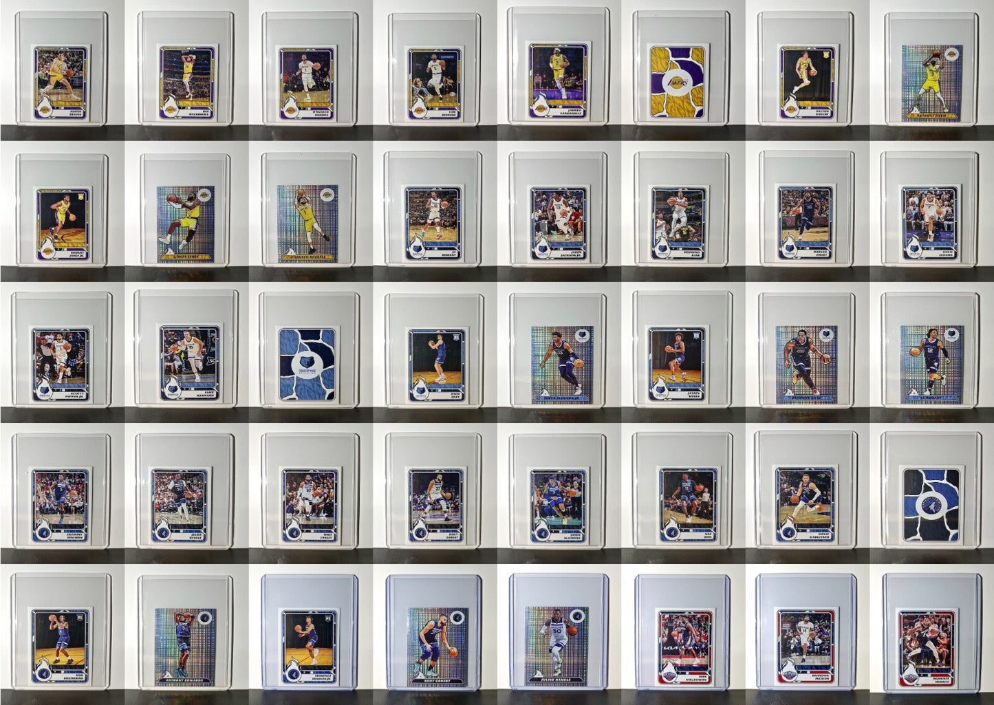2024-25 Panini NBA Sticker Collection Complete 514 Basketball Set - Toploaded