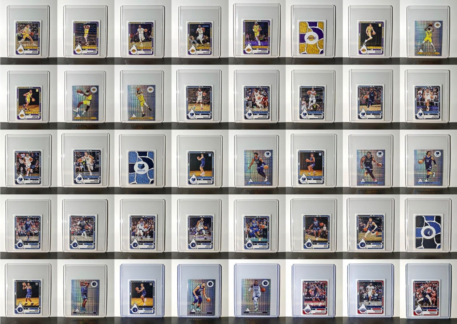 2024-25 Panini NBA Sticker Collection Complete 514 Basketball Set - Toploaded