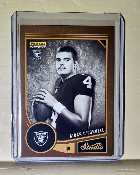 Aidan O'Connell 2023 Panini NFL Studio Rookies #5 Rookie Card 1/370