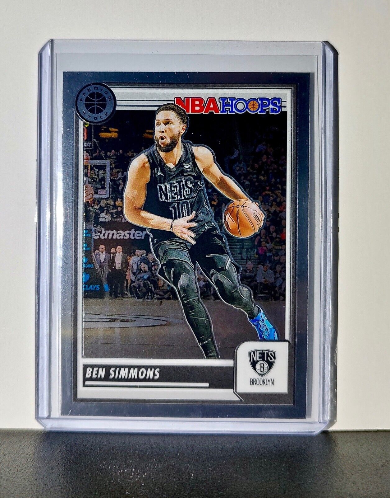 Ben Simmons 2023-24 Panini Premium Stock NBA Hoops #185 Card Brooklyn Nets