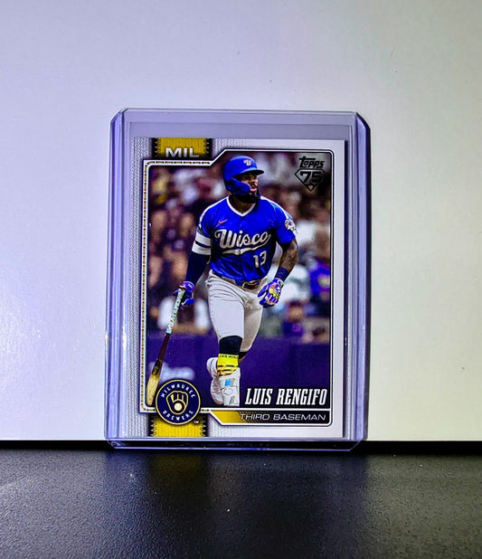 Luis Rengifo 2026 Topps Update MLB #US328 Card Milwaukee Brewers