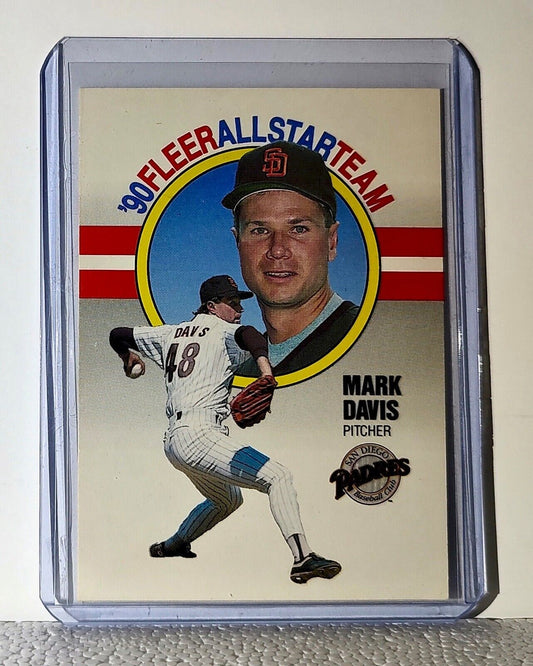 Mark Davis 1990 Fleer MLB #3 Baseball Card San Diego Padres