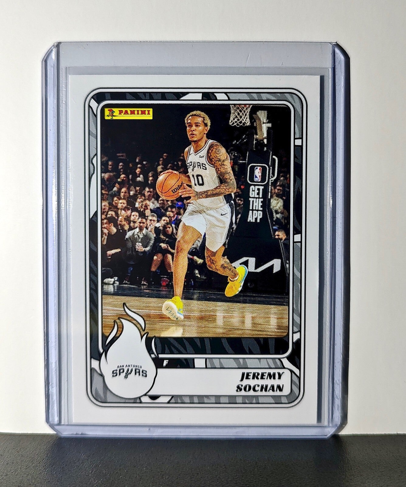 Jeremy Sochan 2024-25 Panini NBA #22 Sticker Card San Antonio Spurs