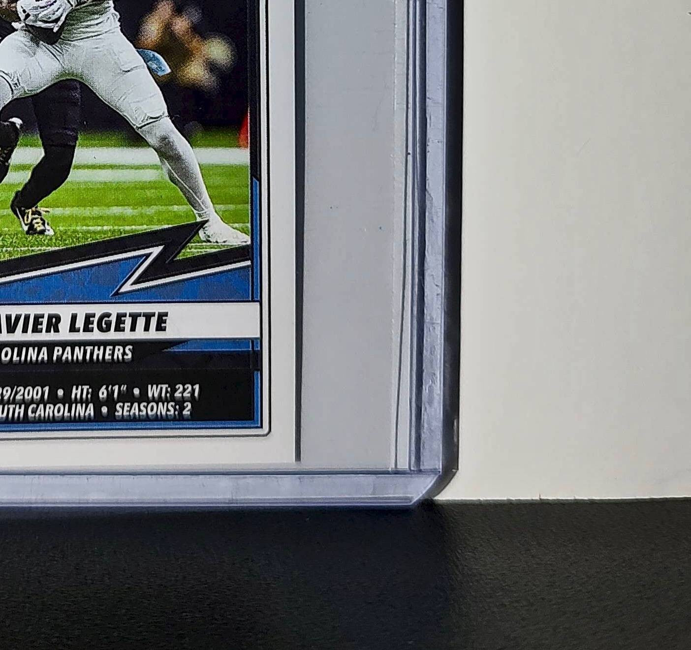 Xavier Legette 2025 Panini NFL #444 Sticker Carolina Panthers