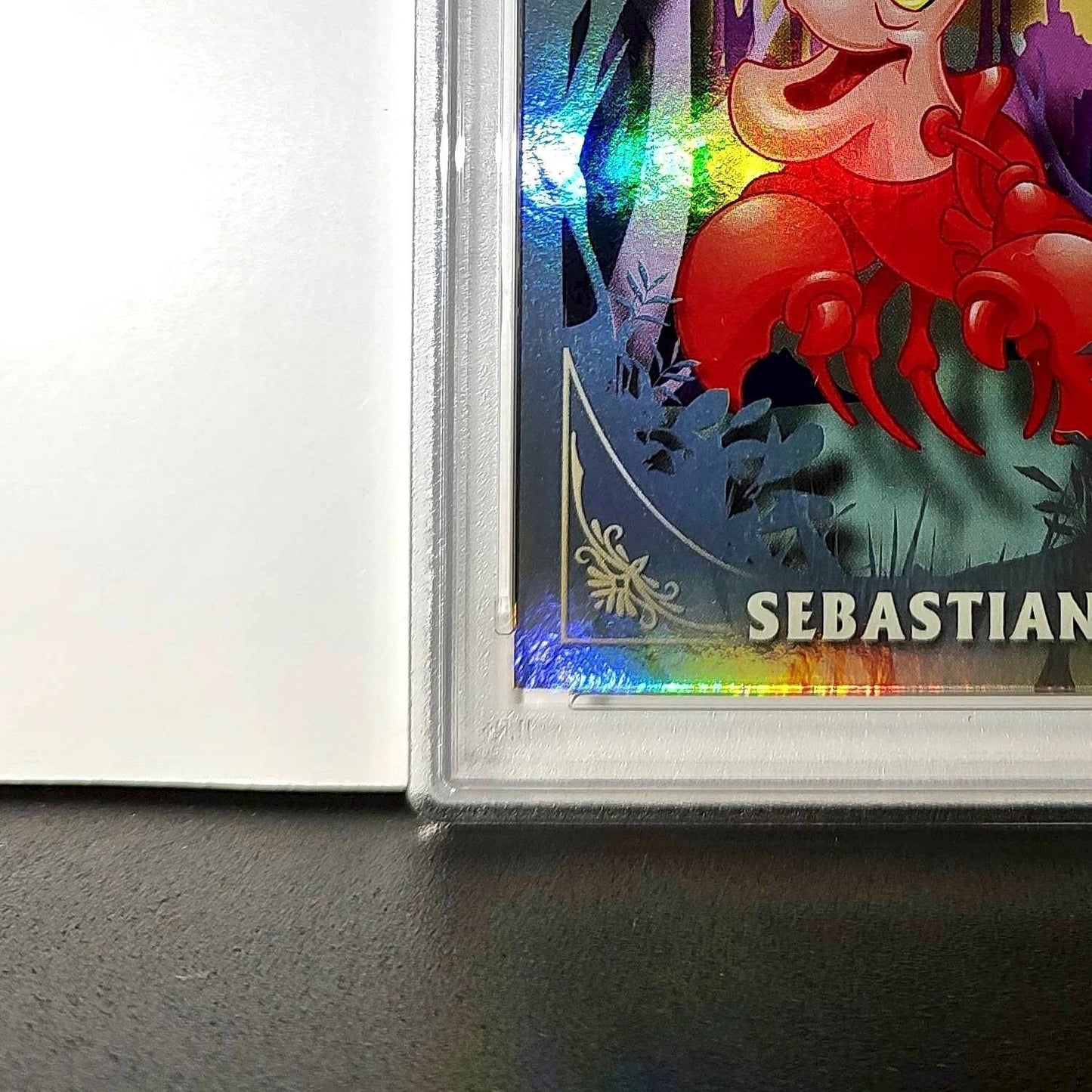 Sebastian 2025 Topps Disney #FF-10 Furry Friends Card The Little Mermaid PSA 8