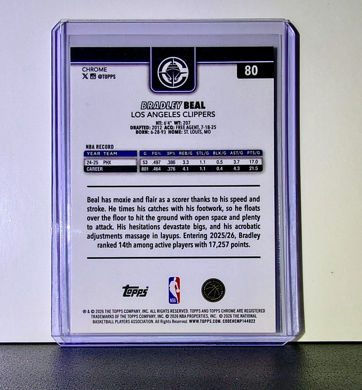 Andrew Nembhard 2025-26 NBA Topps Chrome Update #80 Basketball Card Pacers
