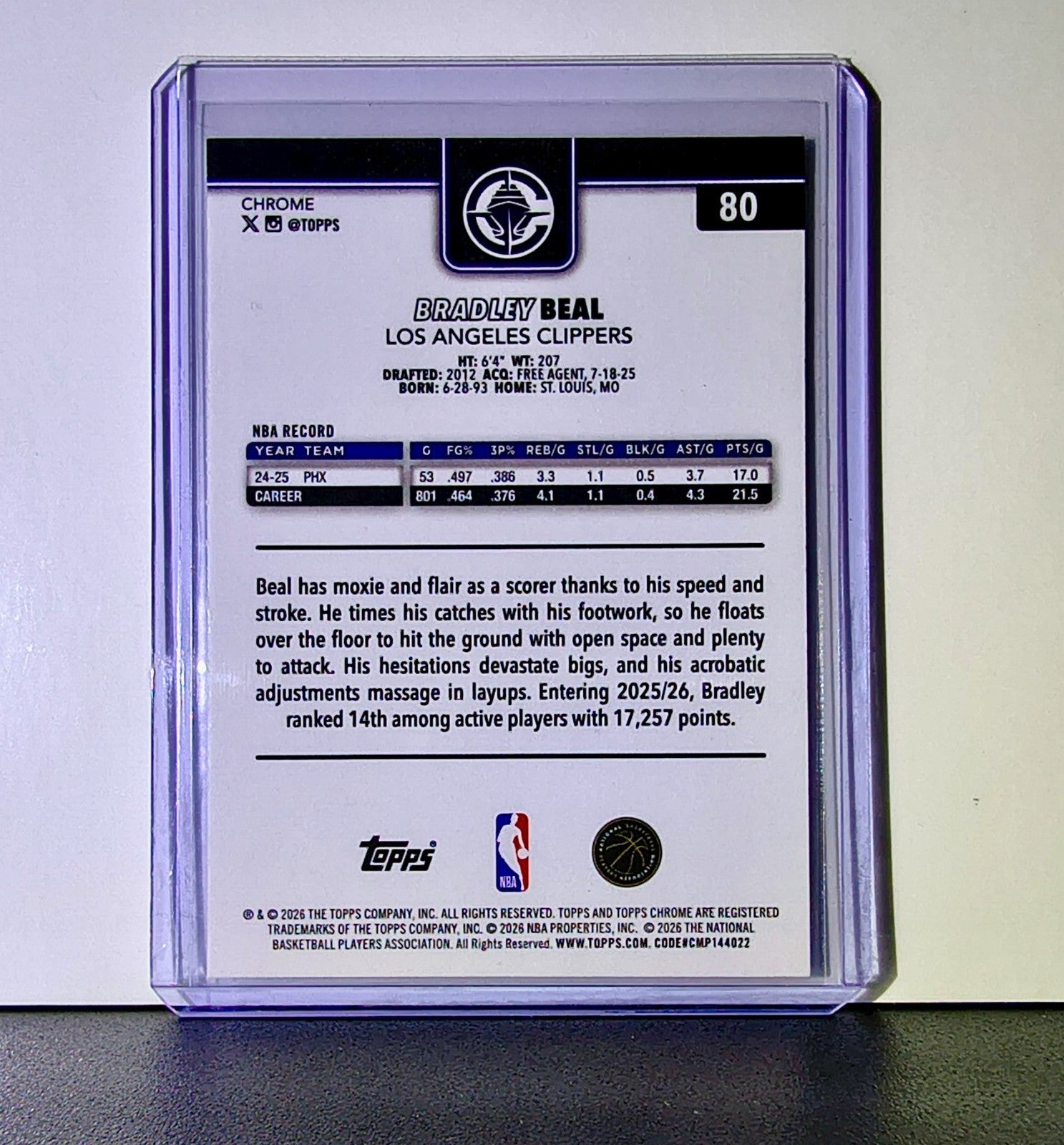 Andrew Nembhard 2025-26 NBA Topps Chrome Update #80 Basketball Card Pacers
