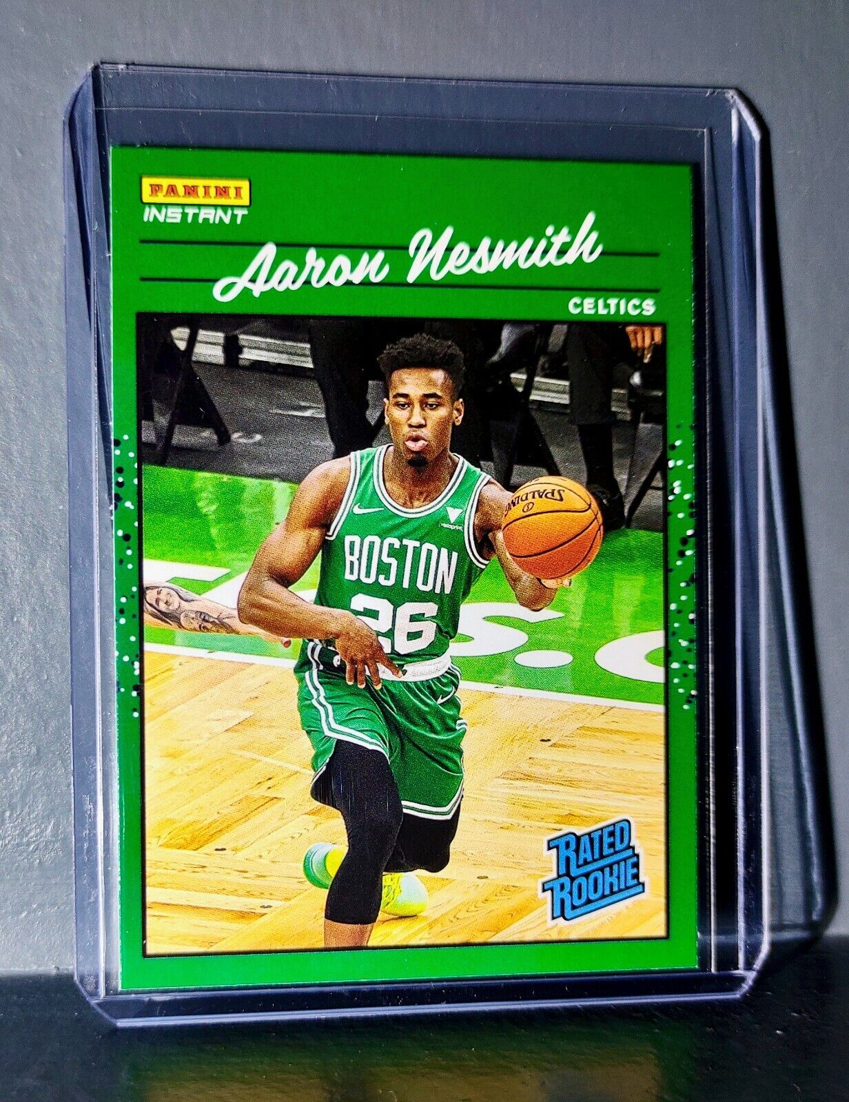 Aaron Nesmith 2020-2021 Panini NBA Instant #14 Rated Rookie Retro Card 1/3558