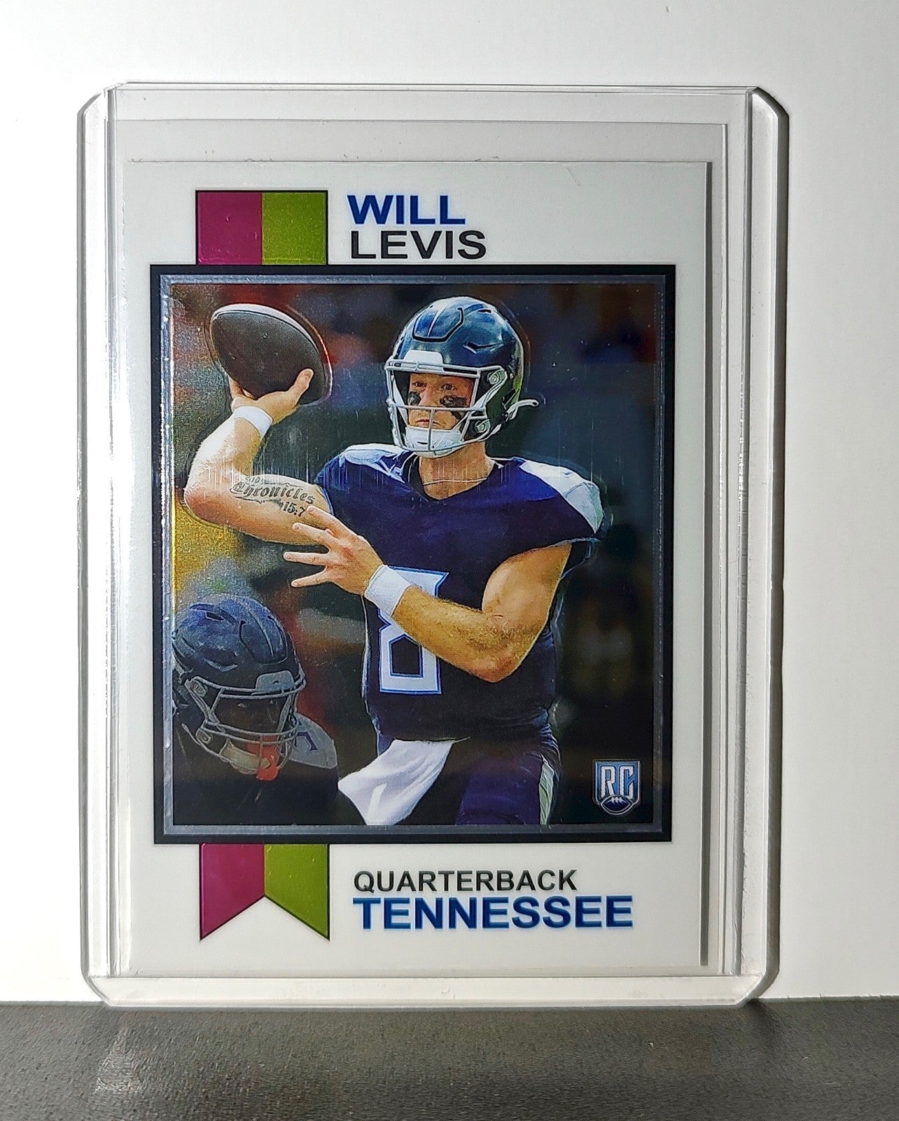 Will Levis 2023 Topps 1973 NFL #1973-25 Football Card Tennessee Titans