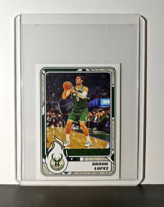 Brook Lopez 2024-25 Panini NBA #219 Sticker Card Milwaukee Bucks