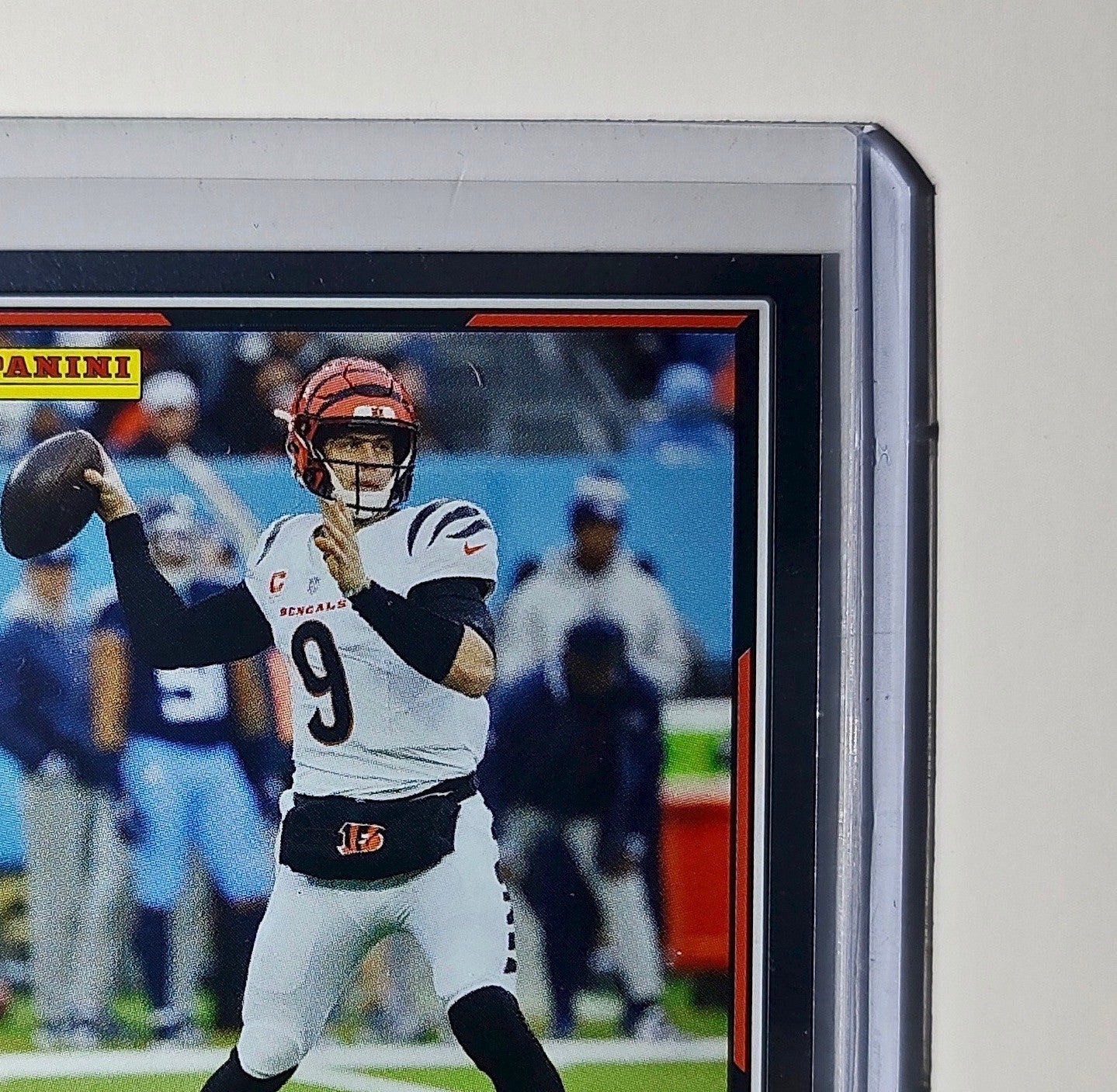 Joe Burrow 2025 Panini NFL #27 Foil Sticker Card Cincinnati Bengals