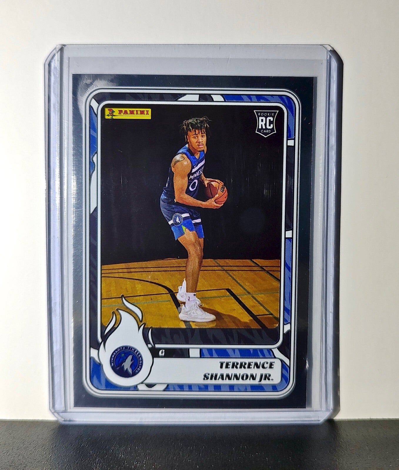 Terrence Shannon Jr Rookie 2024-25 Panini NBA #92 Foil Sticker Card Timberwolves