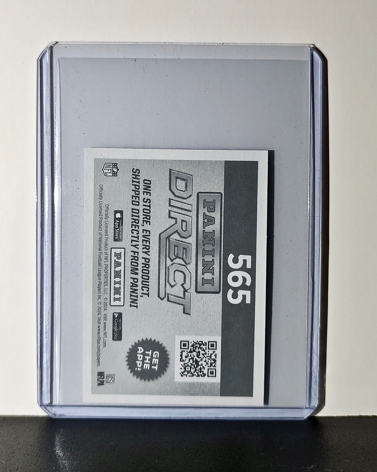 NFL Ball 2024 Panini NFL Sticker #565 Foil