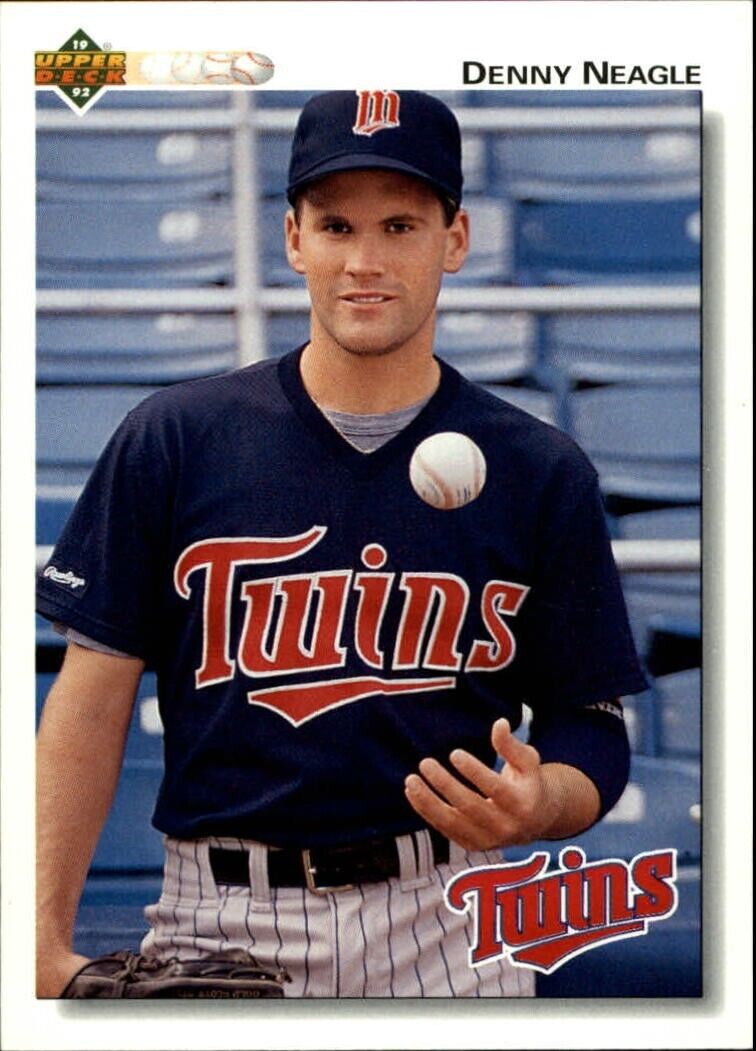 Denny Neagle 1992 Upper Deck MLB #426 Baseball Card Minnesota Twins