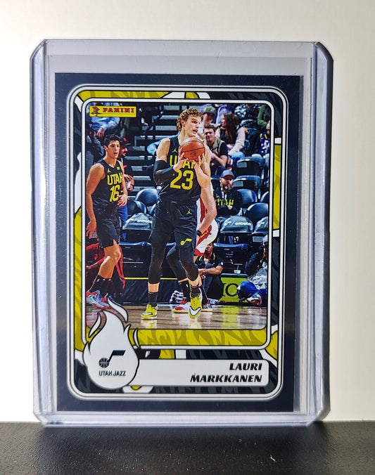 Lauri Markkanen 2024-25 Panini NBA #6 Foil Sticker Card Utah Jazz