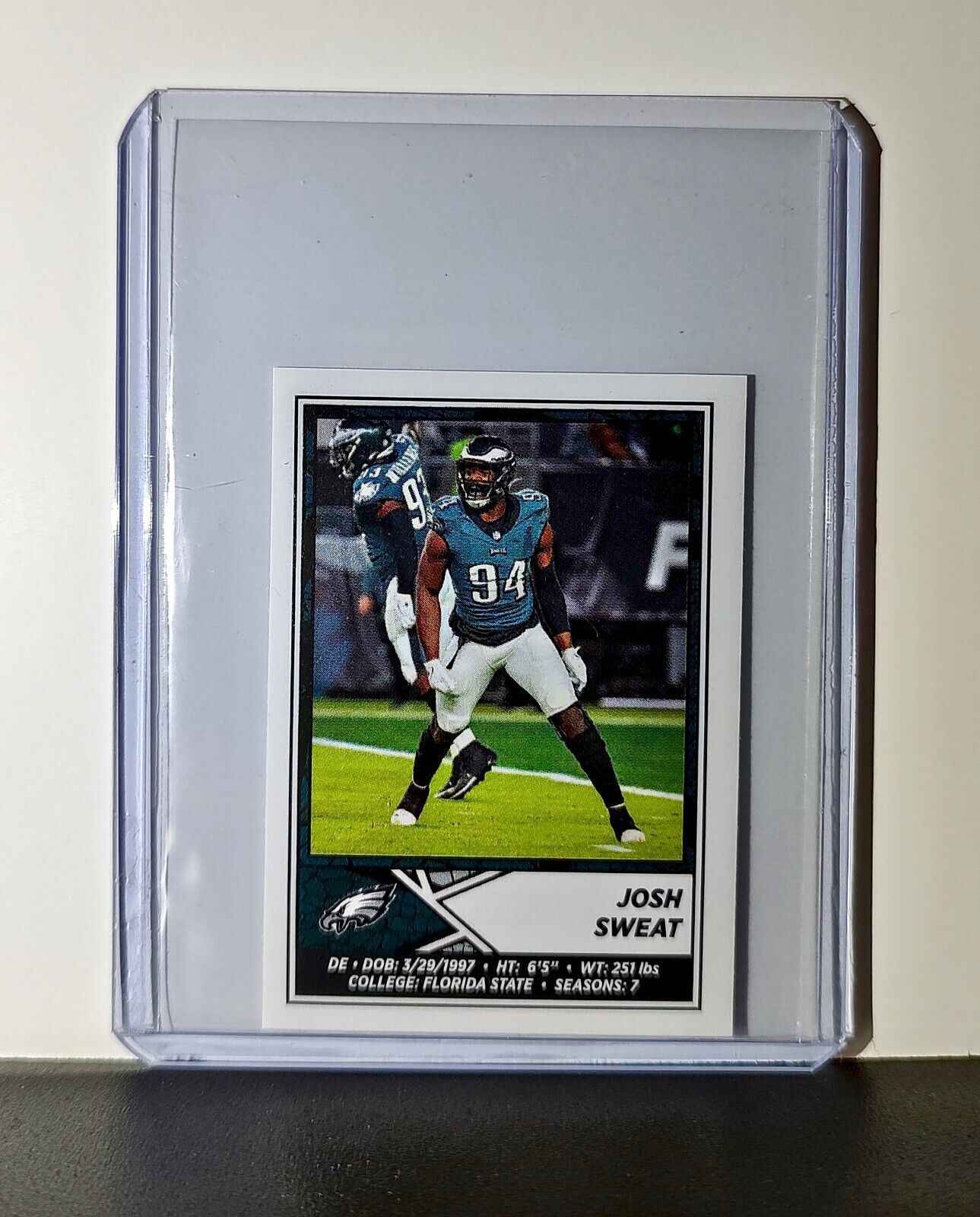 Josh Sweat 2024 Panini NFL Sticker #338 Philadelphia Eagles