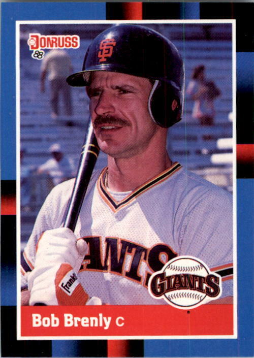 1988 Bob Brenly Donruss Baseball Card #189