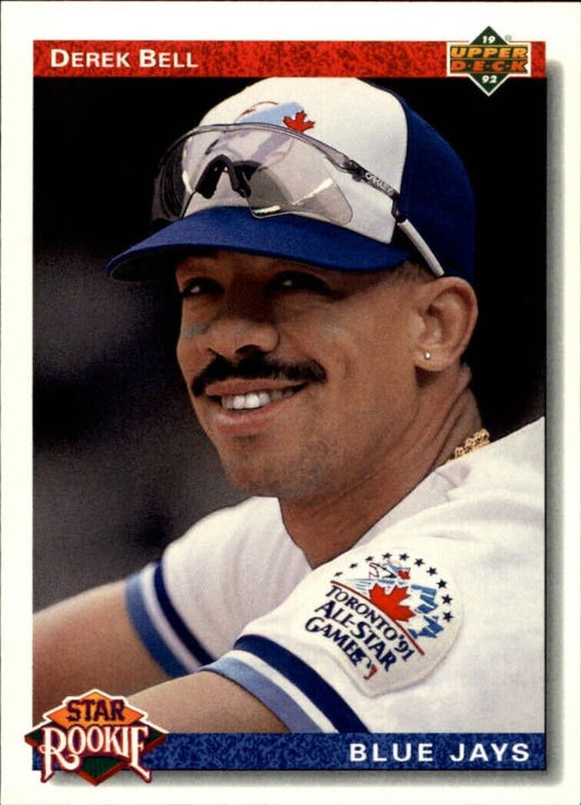 Derek Bell 1992 Upper Deck MLB #26 Baseball Card Toronto Blue Jays