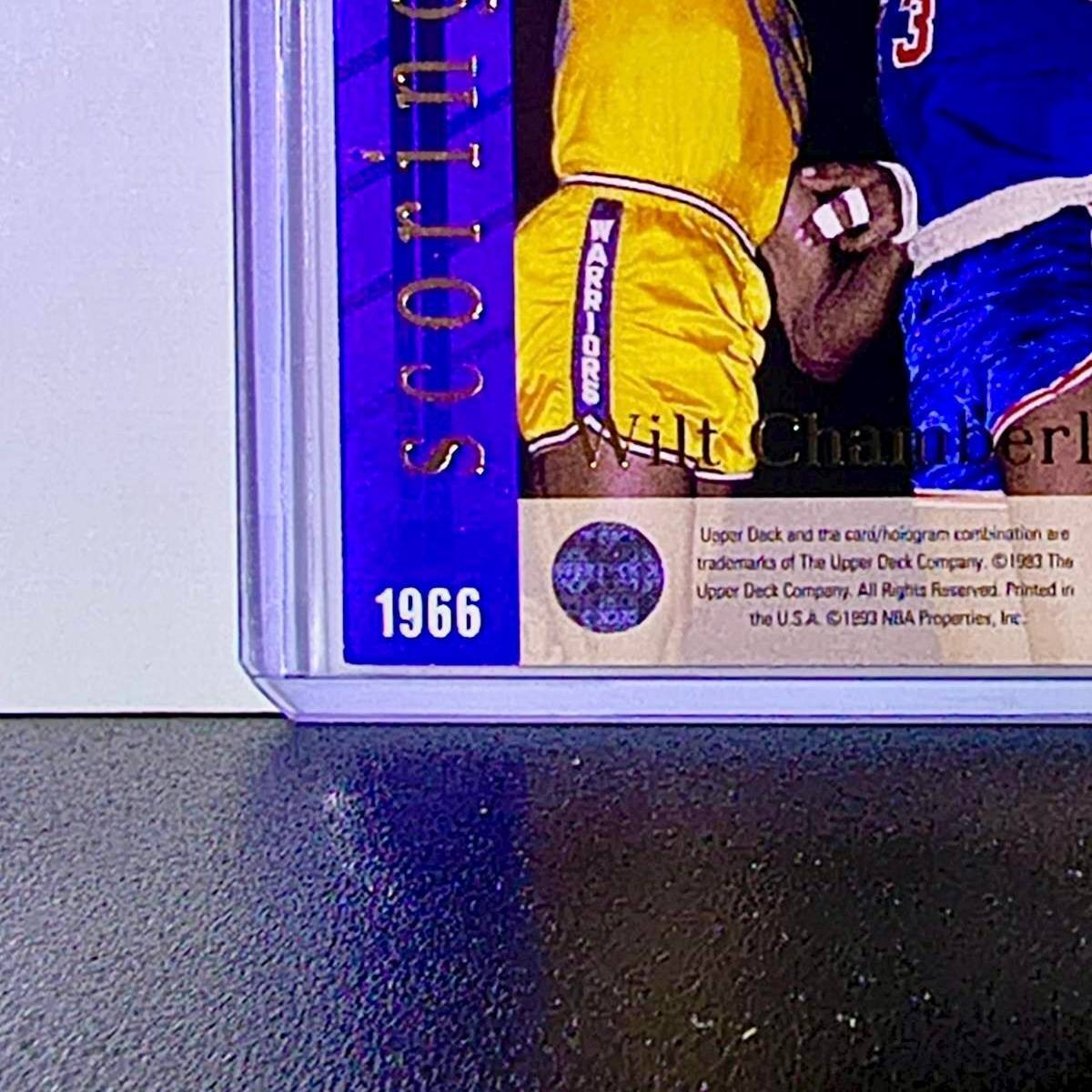 Michael Jordan Wilt Chamberlain 1993-94 Upper Deck Seven Straight #SP3 Bulls