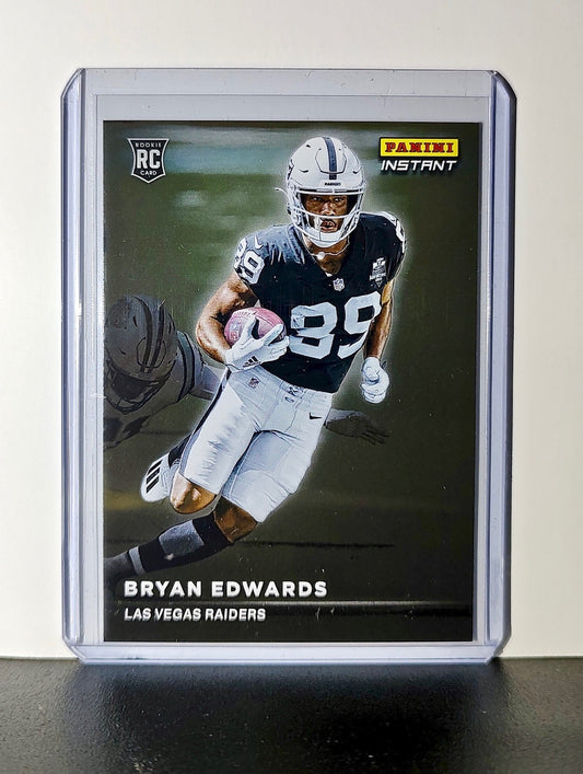 Bryan Edwards Rookie 2020 Panini NFL #28 Rookie Spotlight Card Las Vegas Raiders