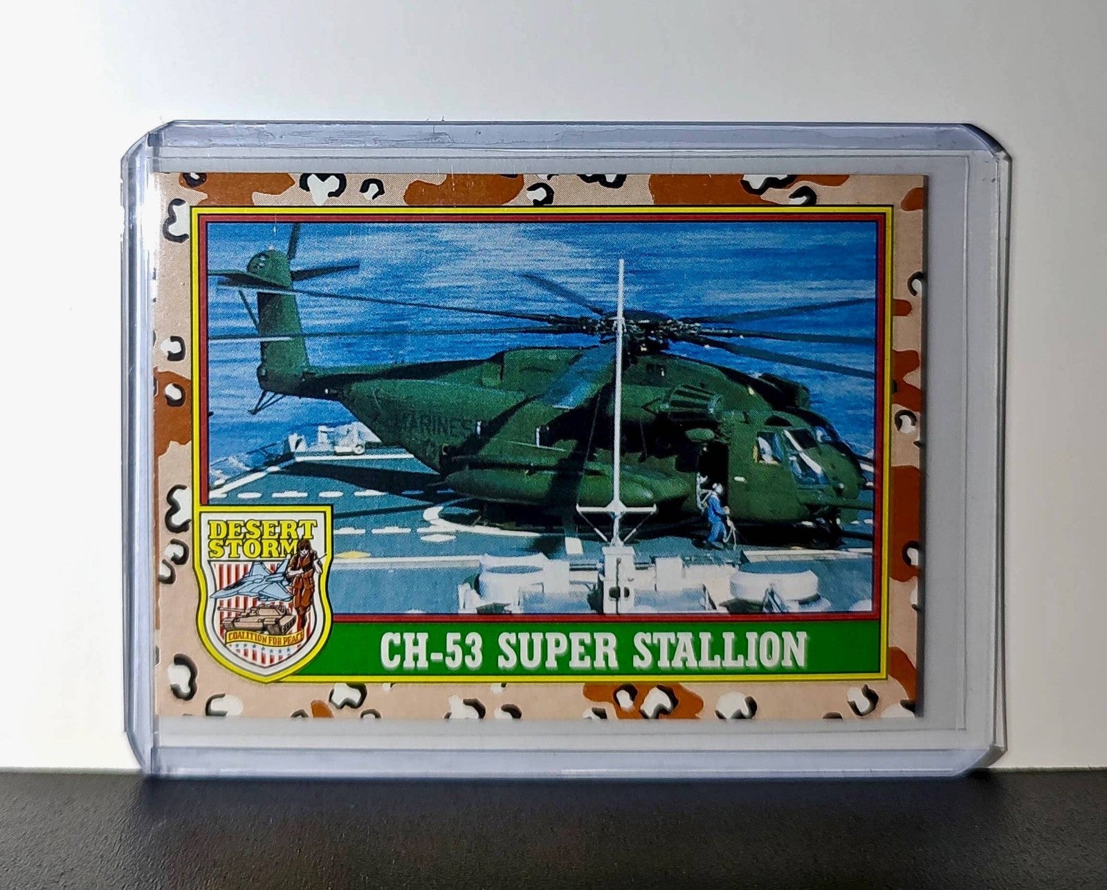 CH-53 Super Stallion 1991 Topps Desert Storm #14 Card