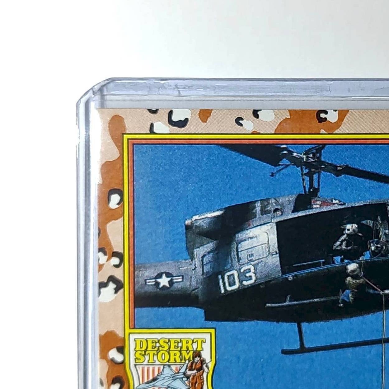 UH-1 Huey (Bell Helicopter) 1991 Topps Desert Storm #13 Card