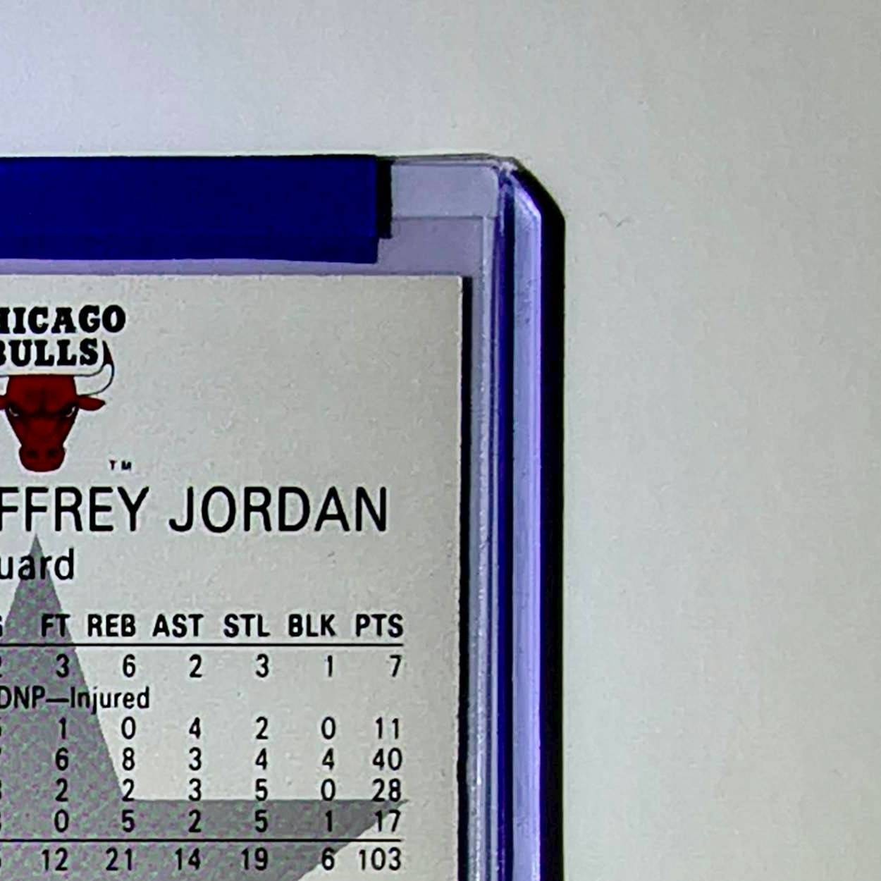 Michael Jordan 1990-91 NBA Hoops All-Star #5 Basketball Card Chicago Bulls