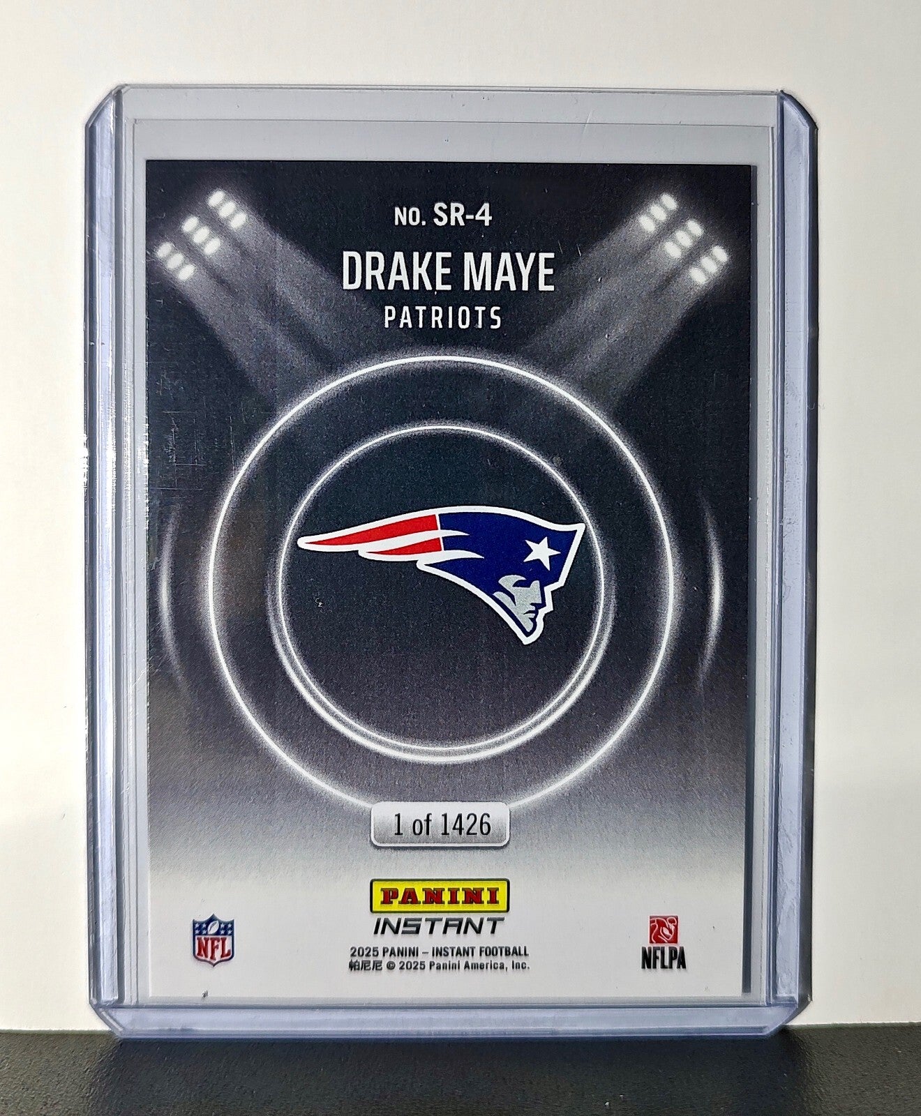 Drake Maye Rookie 2024 Panini Spotlight Rookies NFL #4 Card Patriots 1 of 1426