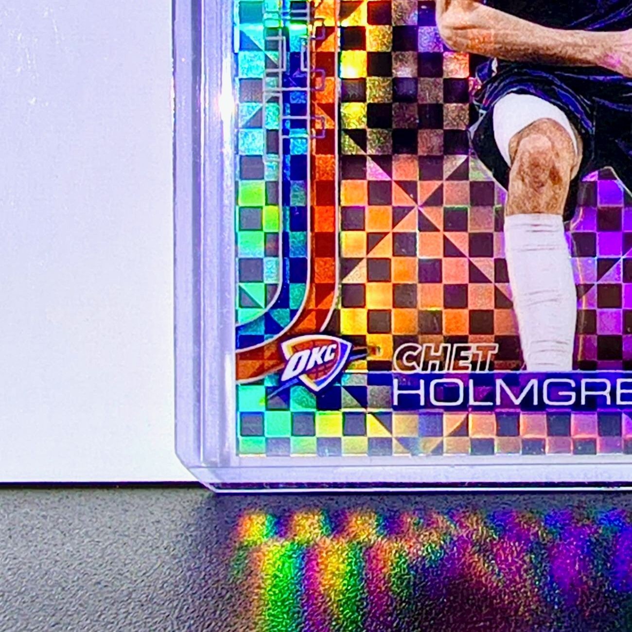 Chet Holmgren 2025-26 NBA Topps Chrome Update X-Fractor #31 Card Thunder
