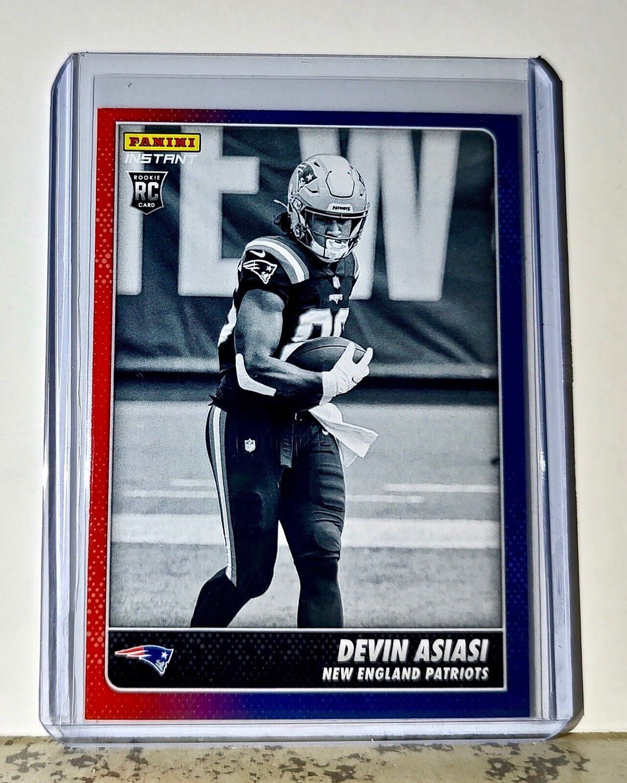 Devin Asiasi 2020 Panini NFL #3 Black and White Rookies Card Patriots 1 of 518