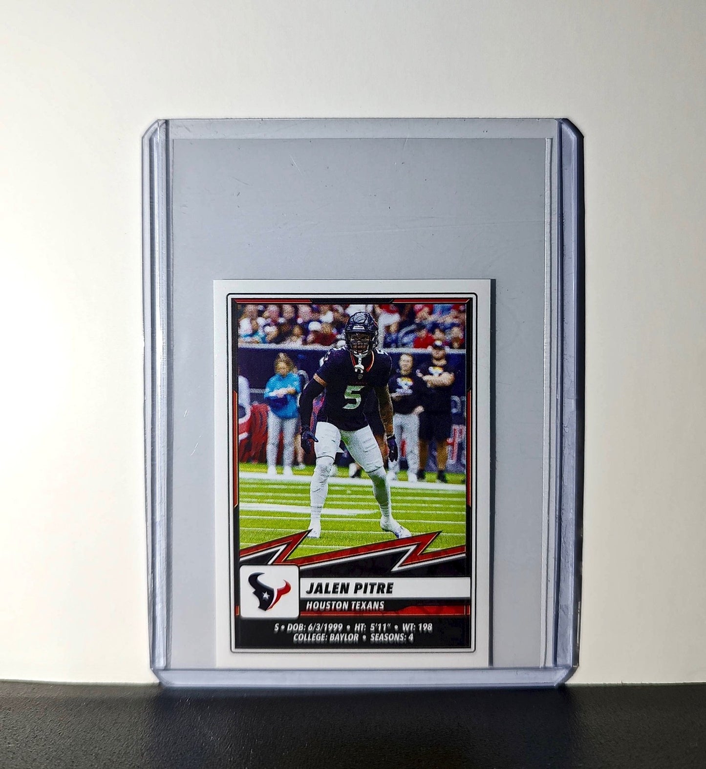 Jalen Pitre 2025 Panini NFL #179 Sticker Houston Texans