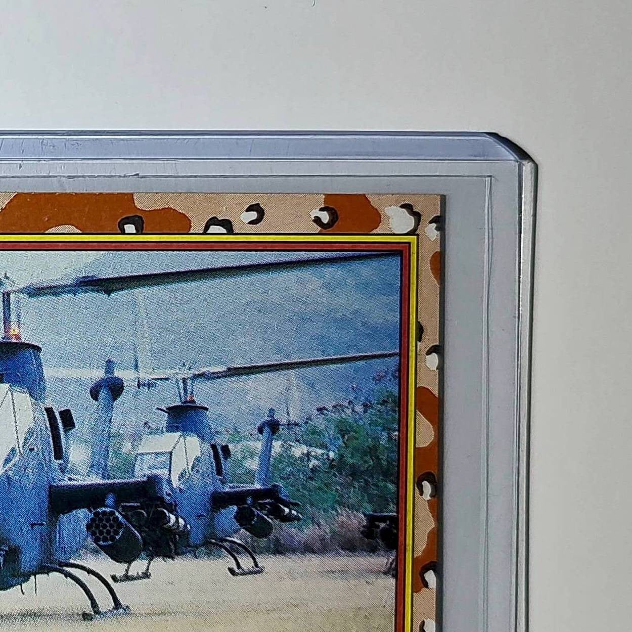 Cobra Helicopter 1991 Topps Desert Storm #16 Card