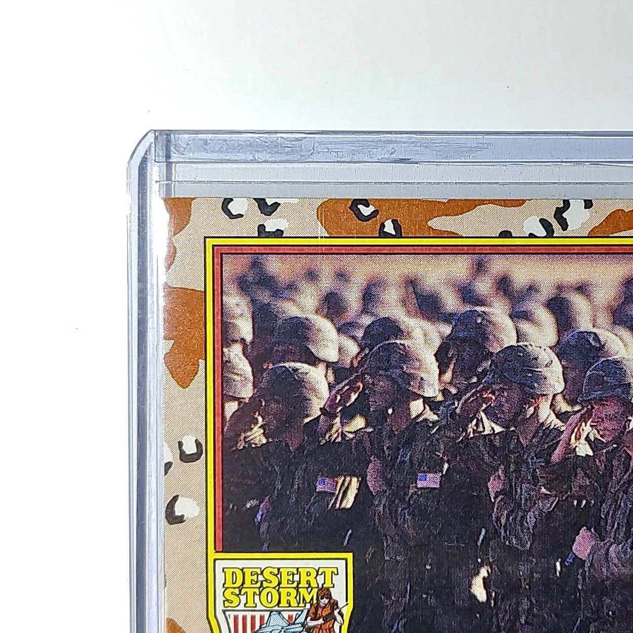 Airborne Unit 1991 Topps Desert Storm #68 Card