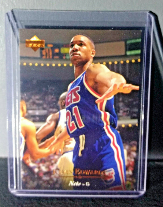 1995-96 Upper Deck Kevin Edwards #88 Basketball Card