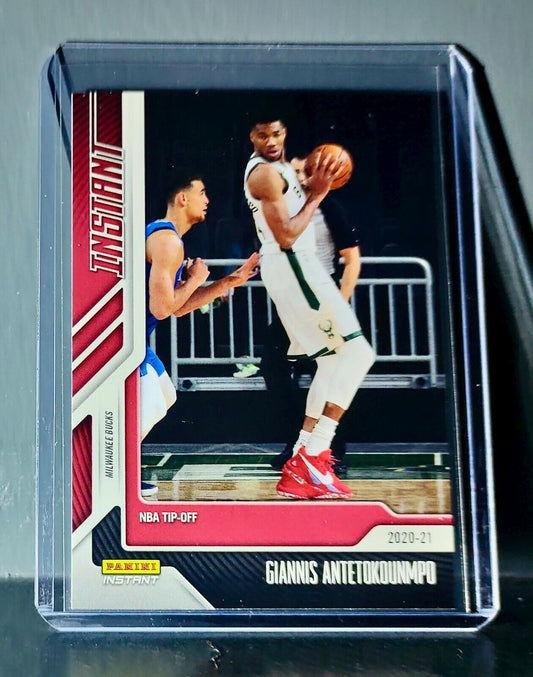 Giannis Antetokounmpo 2020-21 Panini NBA Tip-Off #12 Basketball Card 1 of 617