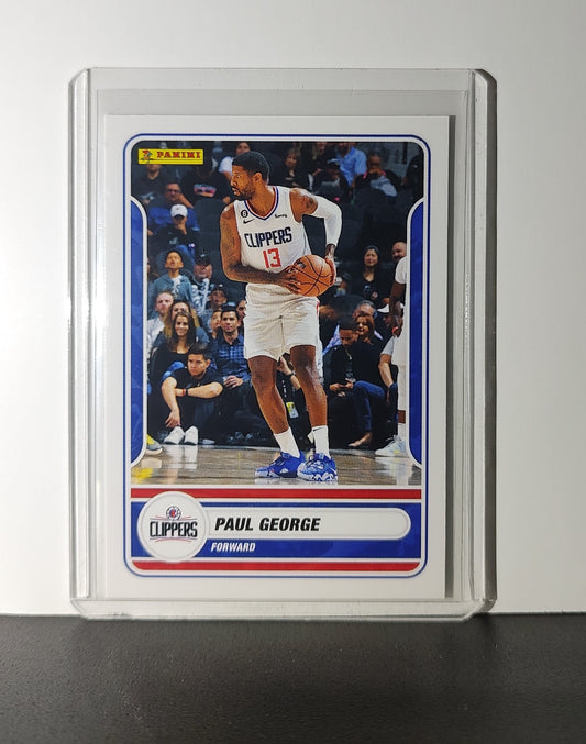 Paul George 2023-24 Panini NBA Sticker Card #28 Los Angeles Clippers