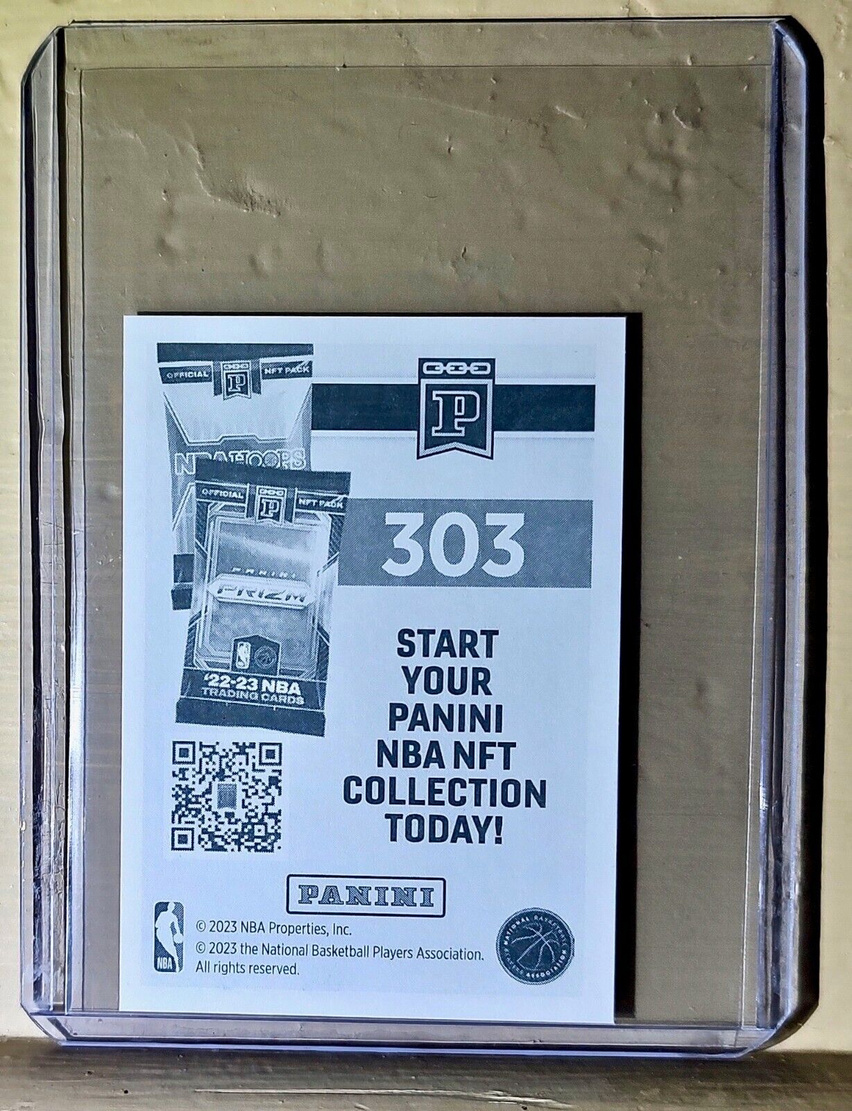 2023-24 Dwight Powell Panini NBA Basketball #303 Sticker Dallas Mavericks