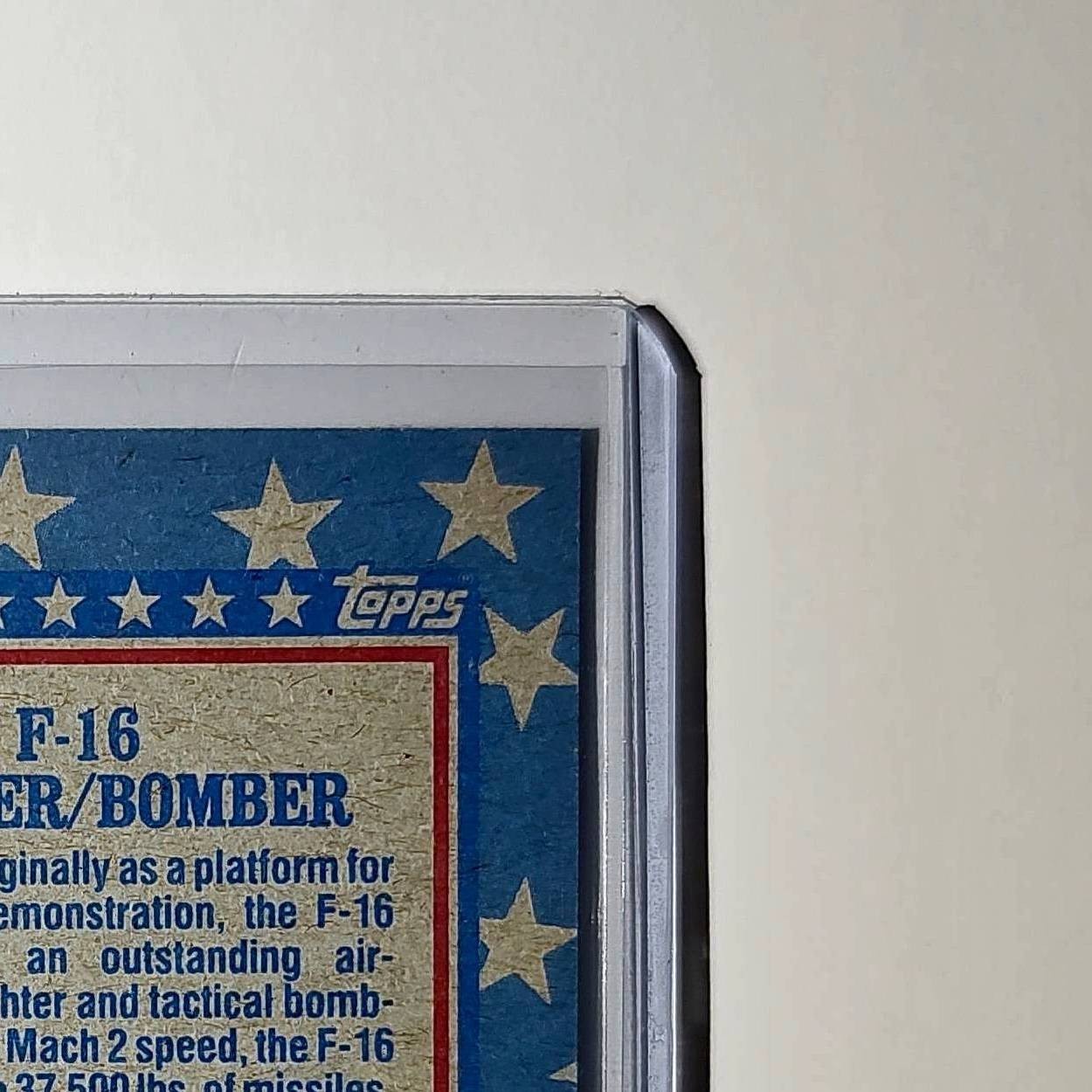 F-16 Fighter/Bomber 1991 Topps Desert Storm #108 Card