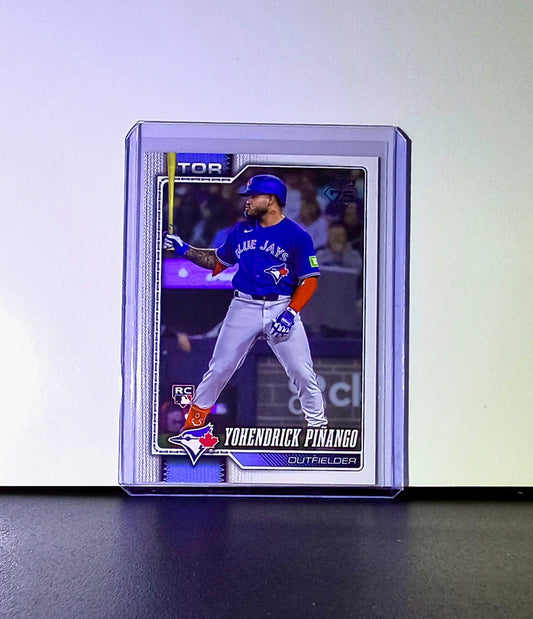 Yohendrick Piñango Rookie 2026 Topps Update MLB #US61 Card Toronto Blue Jays