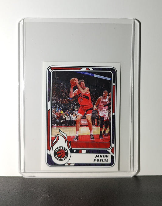 Jakob Poeltl 2024-25 Panini NBA #271 Sticker Card Toronto Raptors