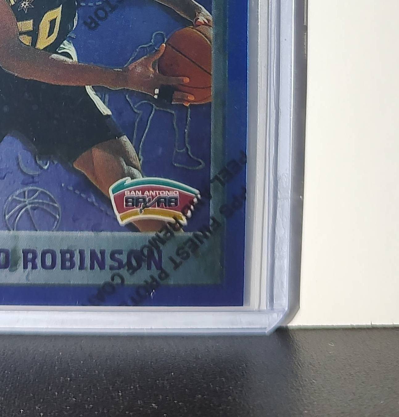 David Robinson 1995-96 Topps Finest NBA #245 Card Spurs